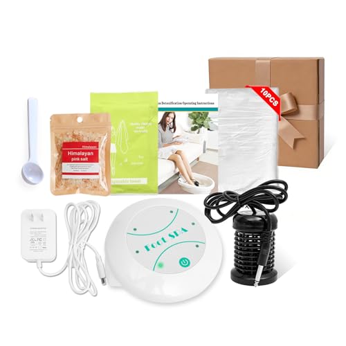 ANDECH Upgrated Ionic Foot Bath front view for a quick at-home spa experience