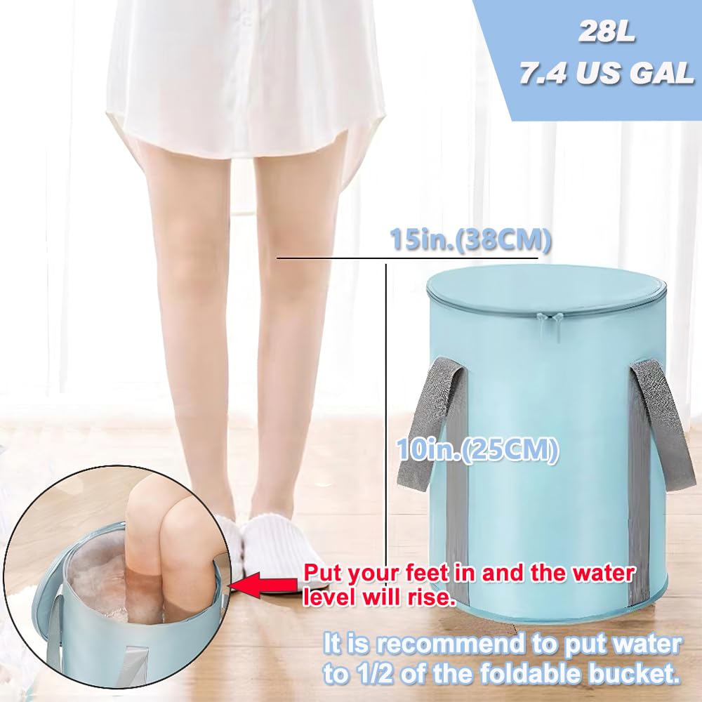 ANDECH Upgrated Ionic Foot Bath tank color-change visual cue of purification