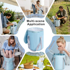 ANDECH Upgrated Ionic Foot Bath therapy massage at home for relaxation