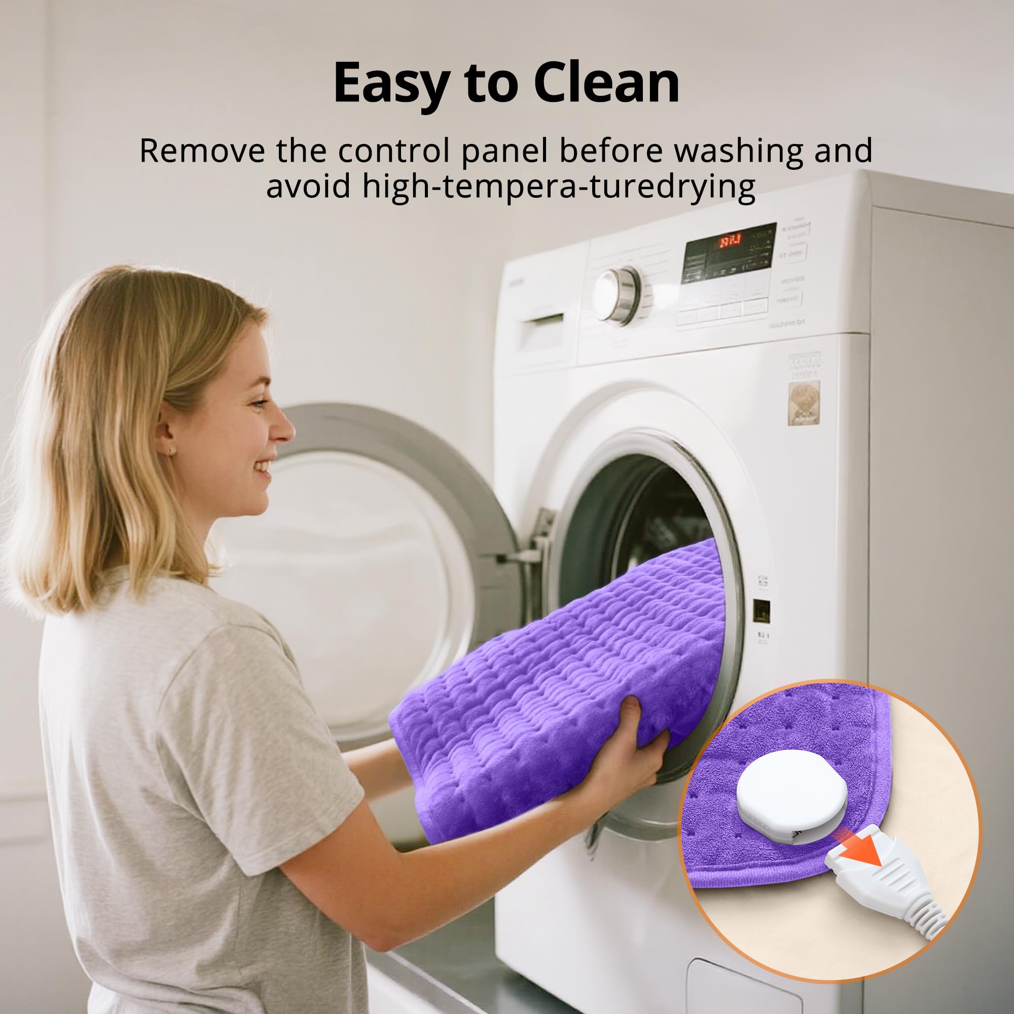 Andola heating pad supports moist heat therapy for soothing warmth