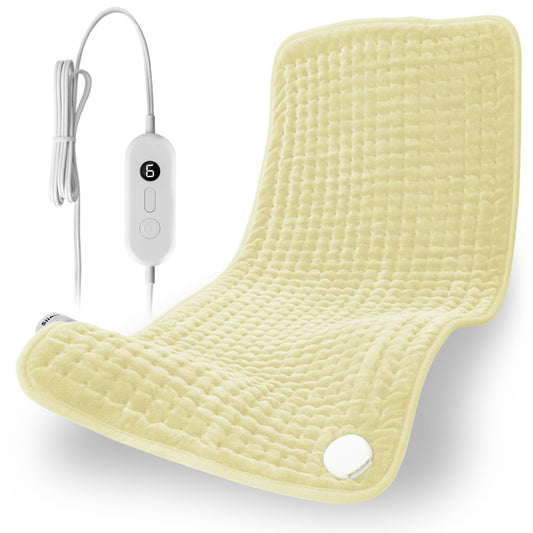 Andola heating pad with large 33x17 inch back coverage delivers soothing warmth across major muscle groups.