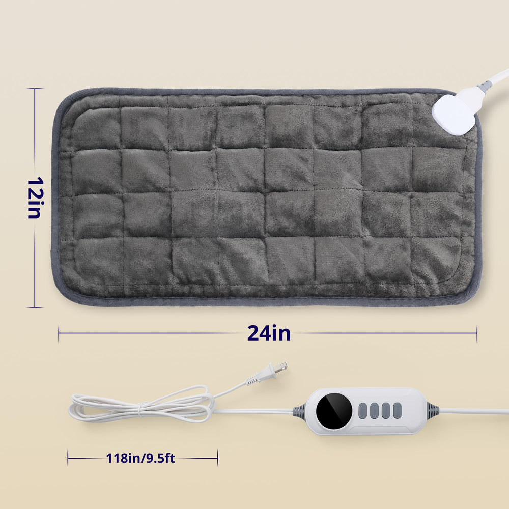Andola heating pad safety with overheating protection for safe relaxation.