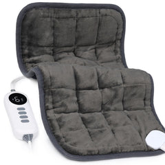 Andola heating pad with weighted beads delivering steady warmth and gentle pressure.