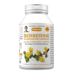 Andrew Lessman Berberine Phospholipid bottle front for easy daily use