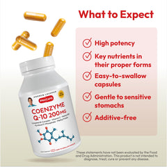 Andrew Lessman CoQ10 bottle dairy-free and gluten-free formula