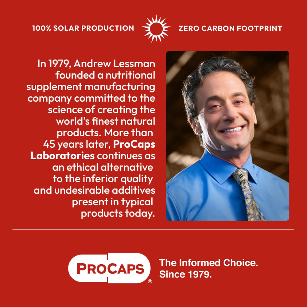 Andrew Lessman eco-friendly packaging closeup featuring recyclable bottle.