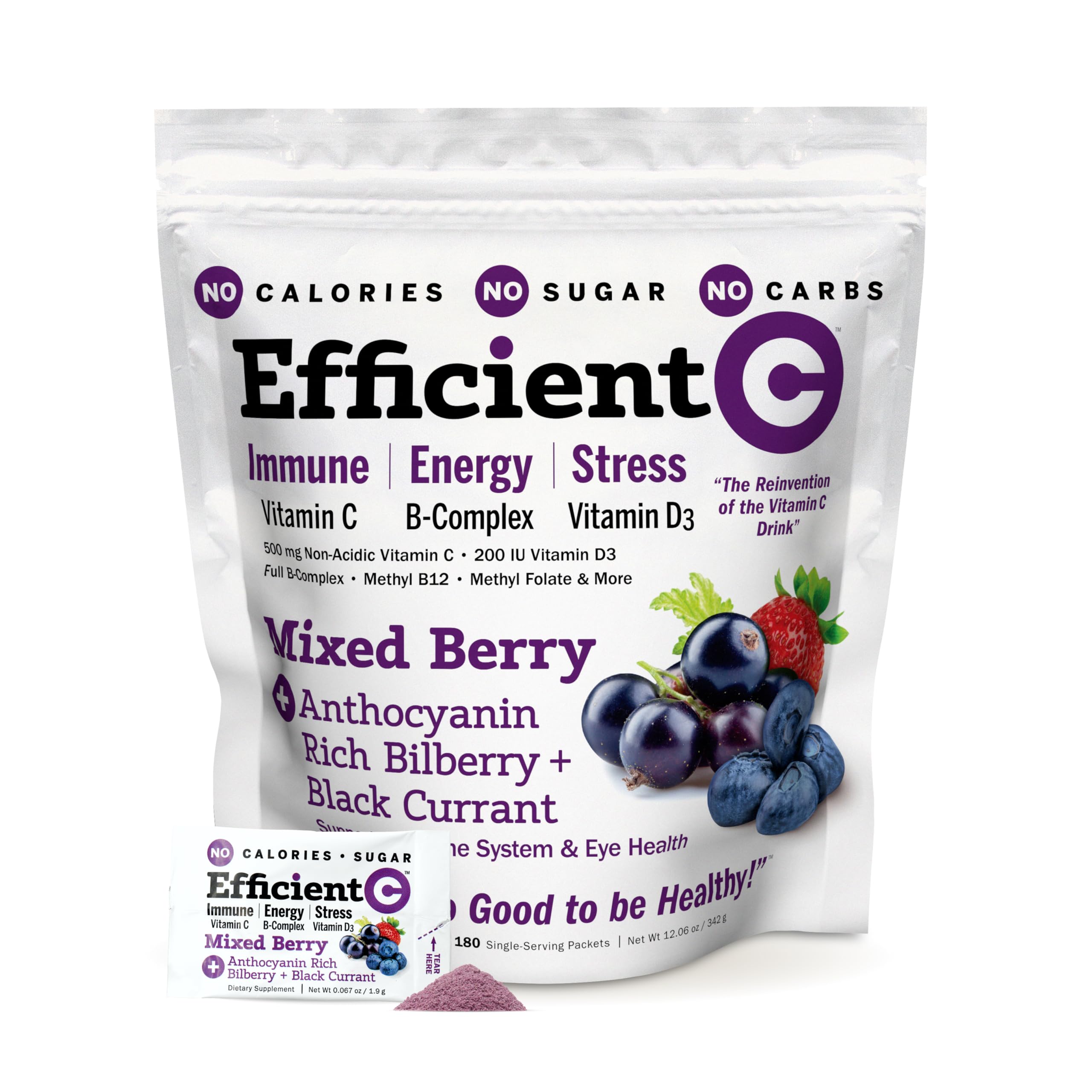 Andrew Lessman Efficient C Mixed Berry bottle front for convenient daily use.