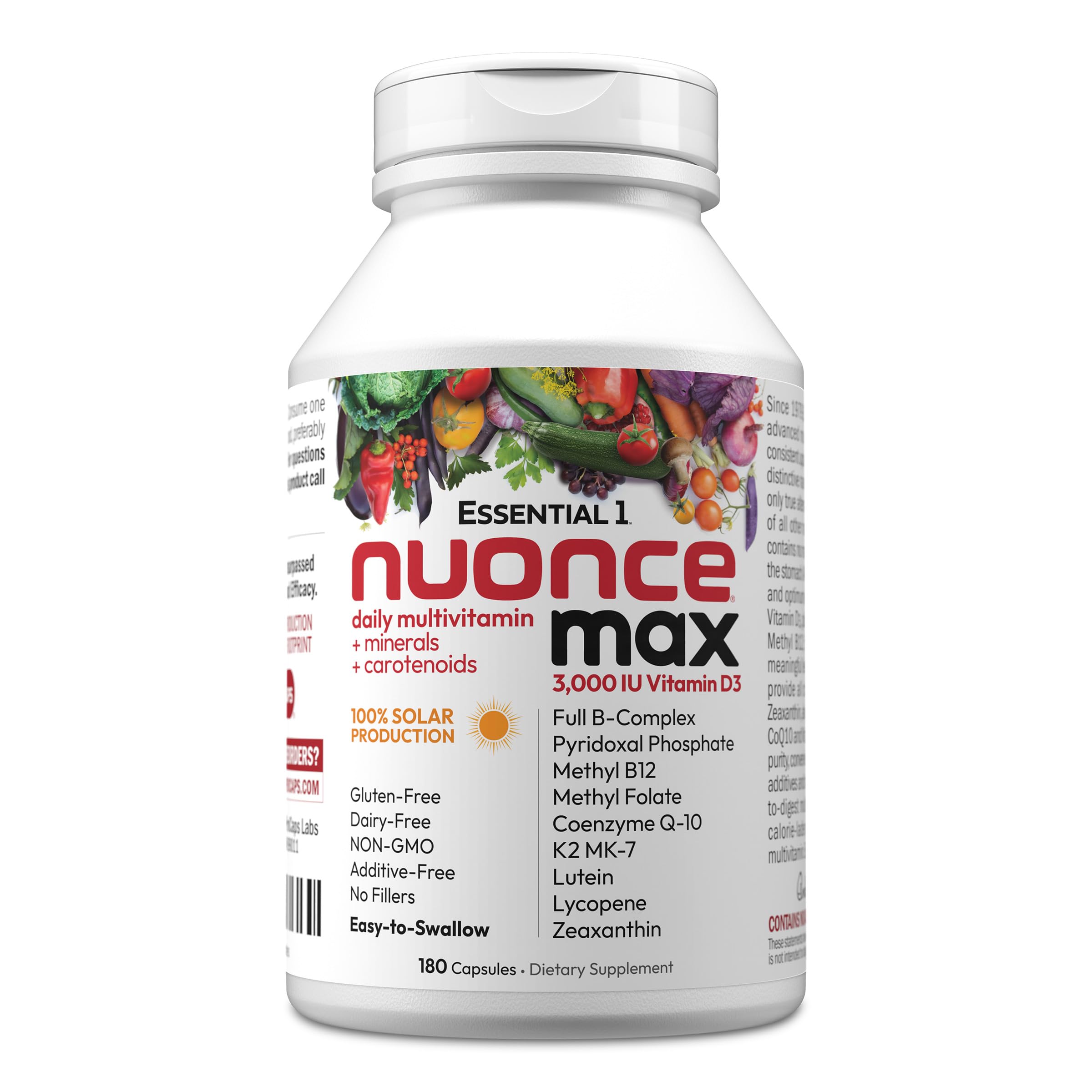 Andrew Lessman Essential-1 Nuounce Max bottle shown as a high-potency daily multivitamin.
