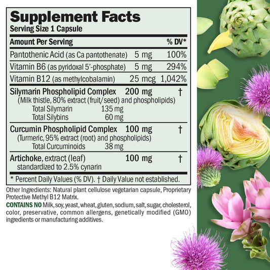 ANDREW LESSMAN Liver Anti-Oxidant Extracts capsules close-up showing bioactive blend for liver support