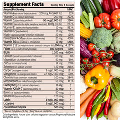 Andrew Lessman Nuoncemax label with nutrition details and essential nutrients.