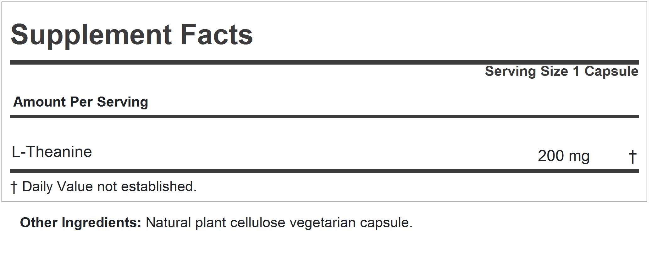 Close-up of ANDREW LESSMAN Theanine capsules for easy daily use.