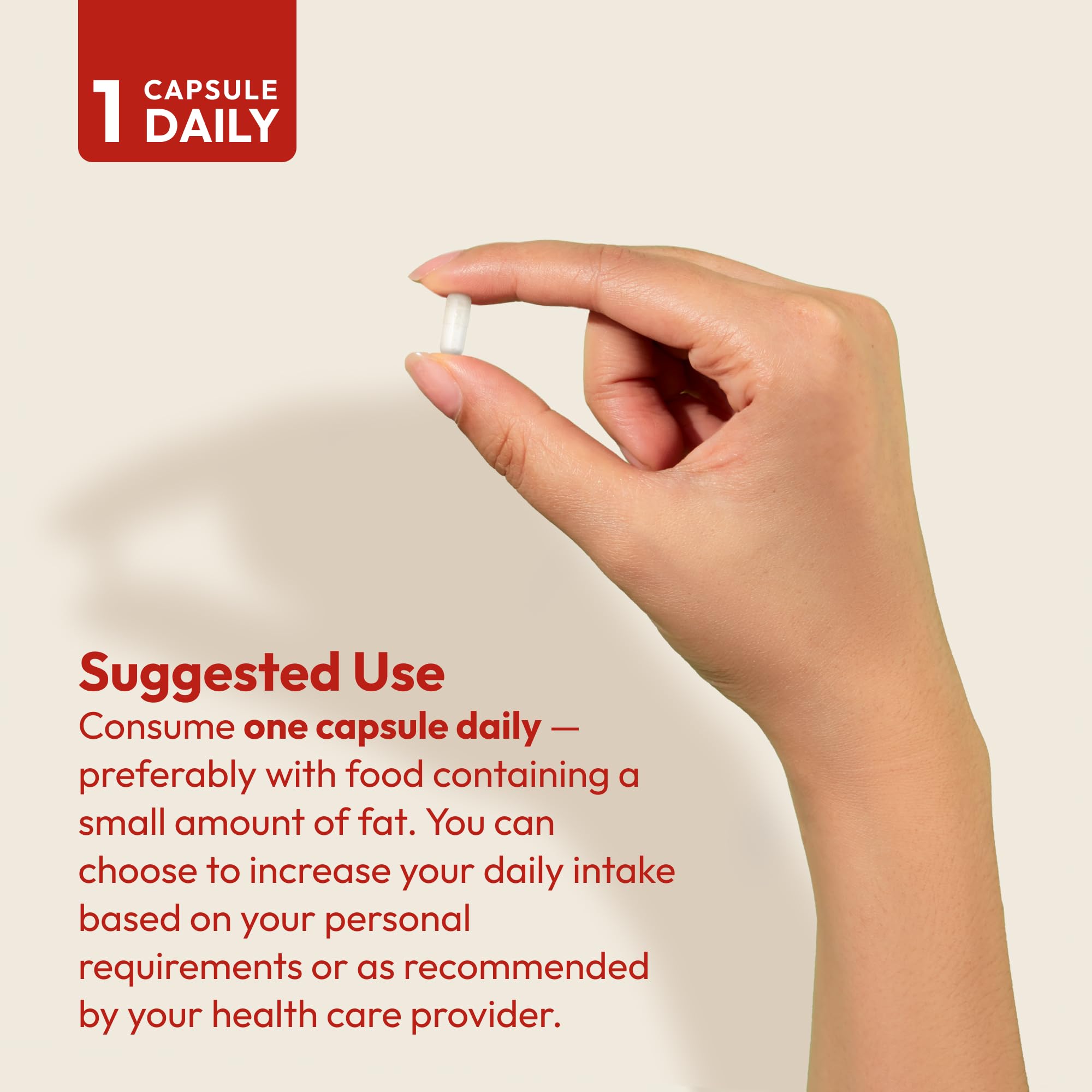 ANDREW LESSMAN Vitamin D3 5000 IU bottle with recyclable packaging