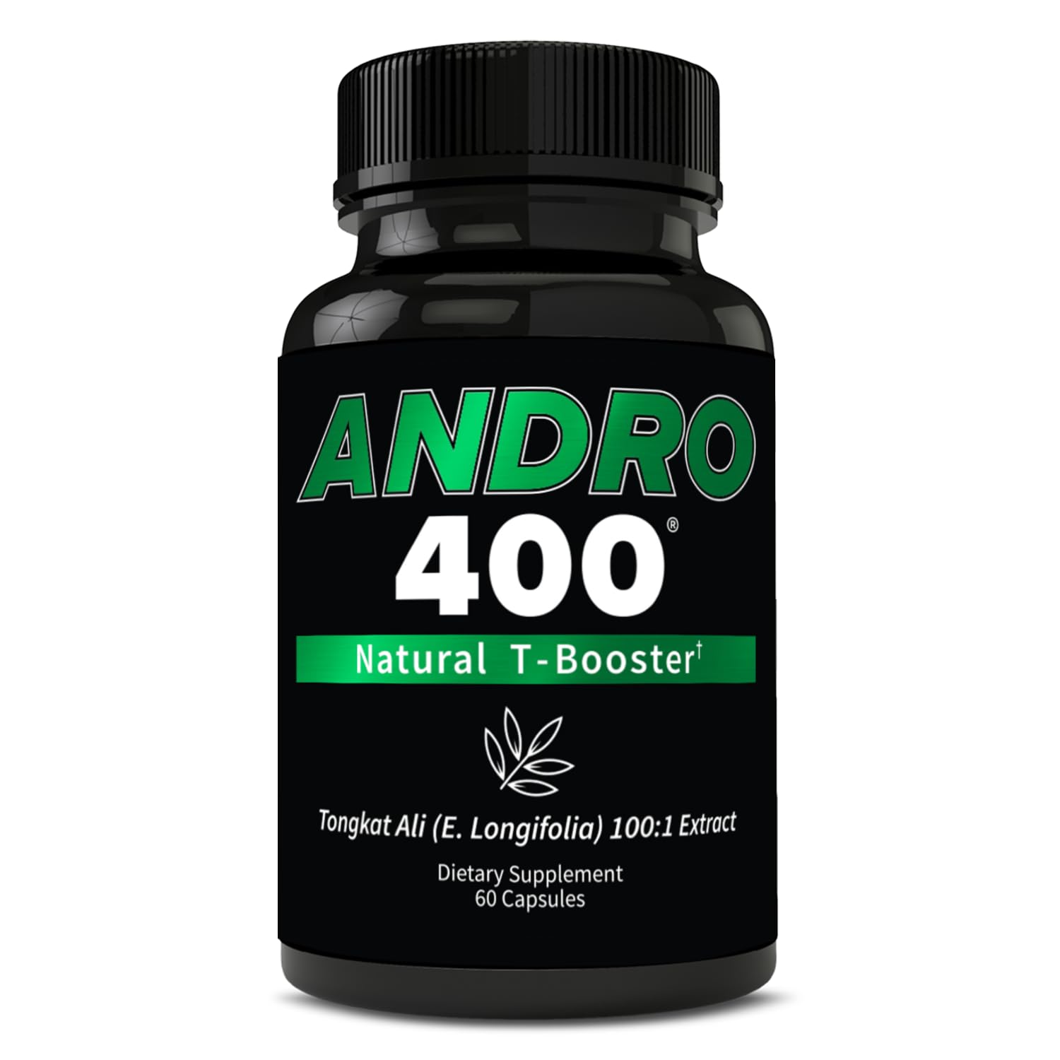 Andro400 capsule-pack on desk evokes easy, consistent supplementation.