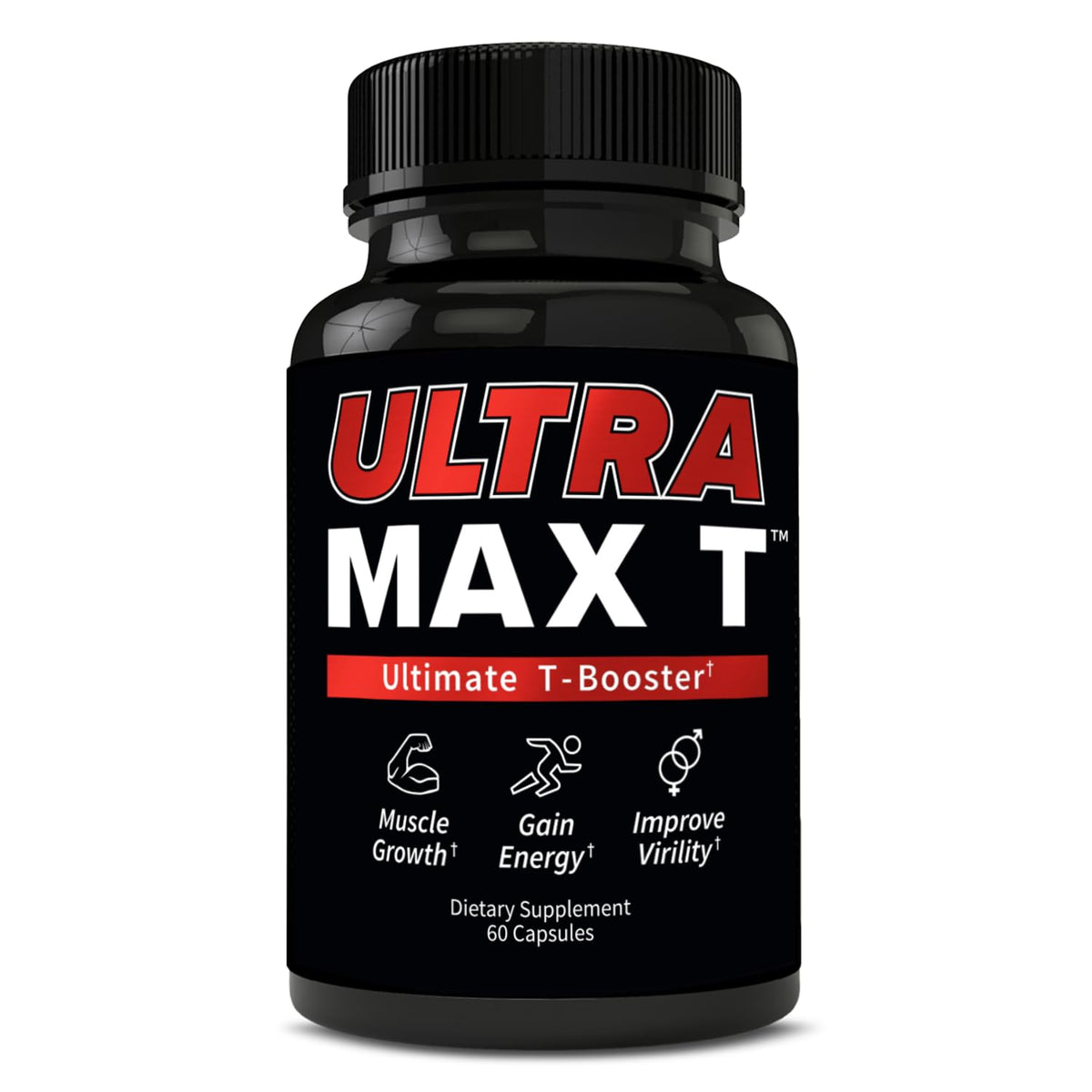 Andro400 Ultra Max T bottle front for lean muscle support.