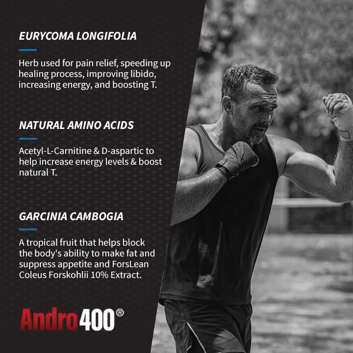 Andro400 UltraMax T energy during a workout routine