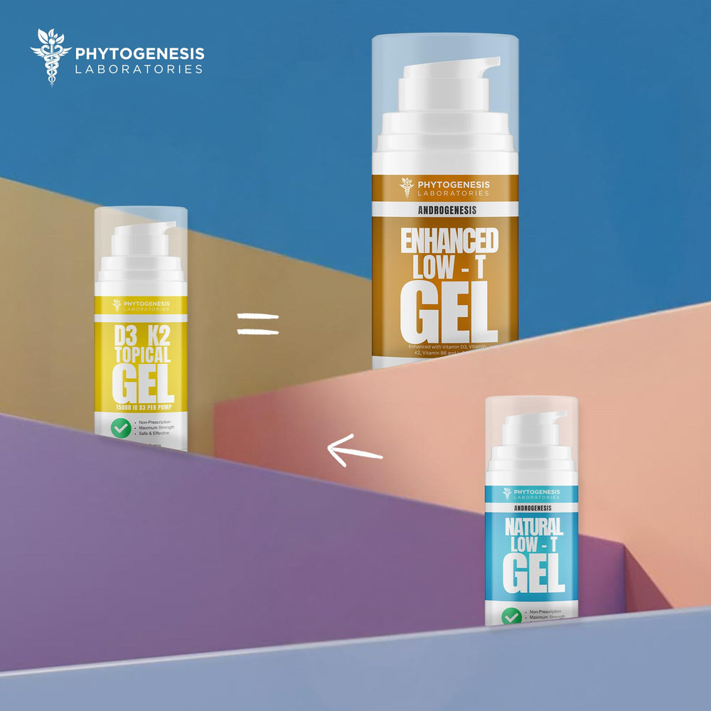 Athlete applying Androgenesis Enhanced Formula in a morning routine.
