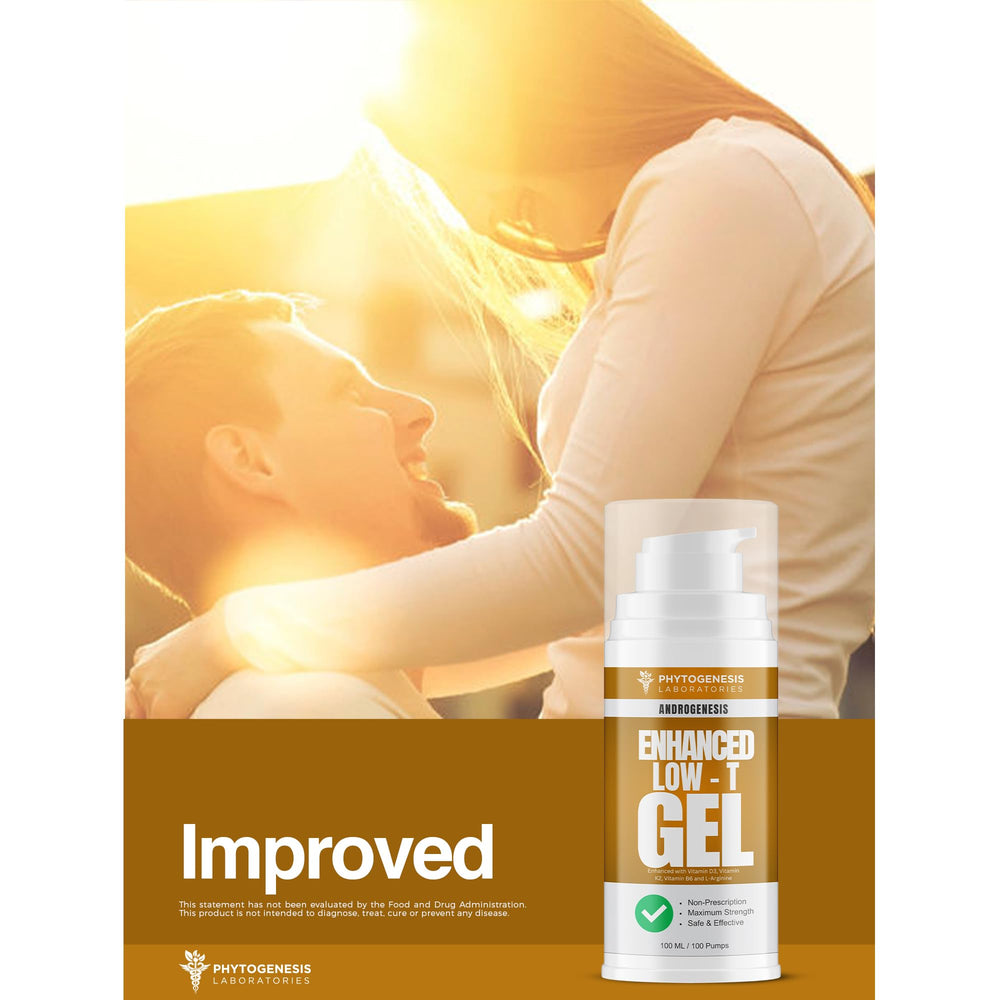 ANDROGENESIS Enhanced Formula gel on arm during routine