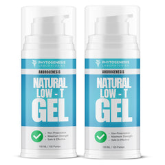 Androgenesis low-t gel being applied to the arm for daily energy support.