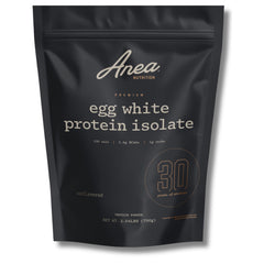 Anea Nutrition egg white protein tub front for a high-protein, fat-free shake base.