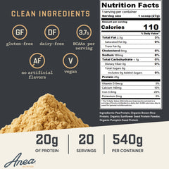 Anea Nutrition complete amino acid profile with natural BCAAs for training