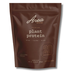 Anea Nutrition Plant Protein Chocolate scoop for post-workout recovery.