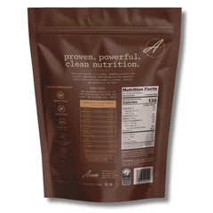 Anea Plant Protein Chocolate shake ready in a blender for a smooth drink.
