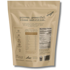 Anea Nutrition Plant Protein Vanilla tub highlighting complete amino acid profile.