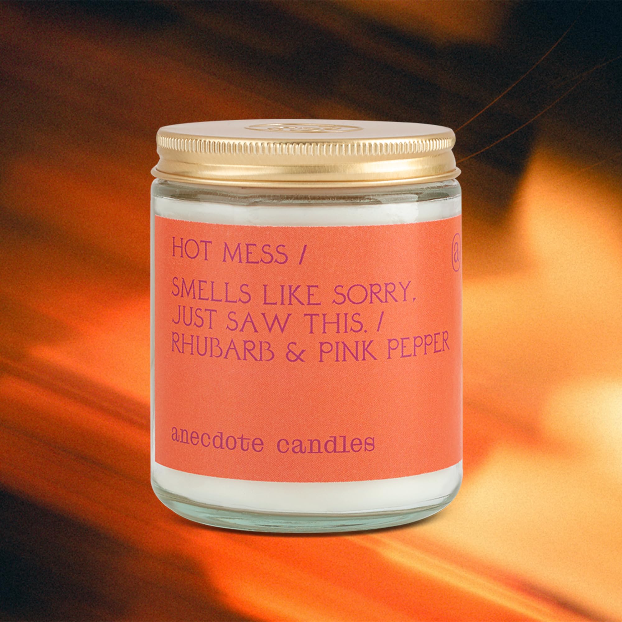 Anecdote Candles gift-ready packaging idea for birthdays or holidays.