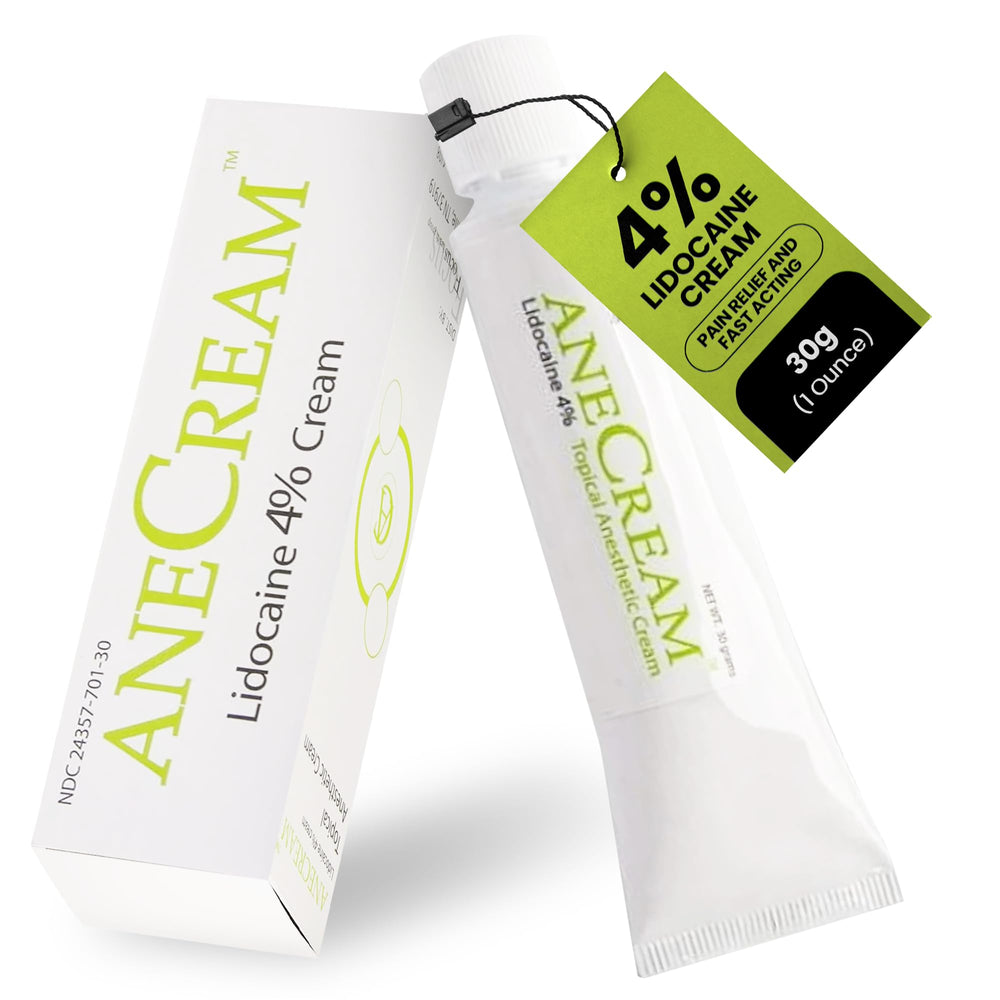 AneCream Focus Healh 4% tube front view for quick, non-greasy relief