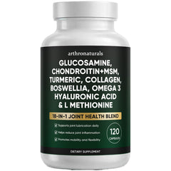 ANEFOSE Arthronaturals 18in1 bottle front promotes daily joint support for an active lifestyle