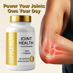 ANEFOSE Joint Health capsules pouring for easy daily dosage.