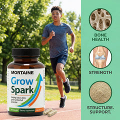 Capsules beside the bottle for easy daily intake