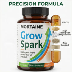 Hand holding ANEFOSE Mortaine Grow capsules for on-the-go use