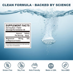 ANEVYRAQ glass of water with dissolved tablet for hydrogen enrichment