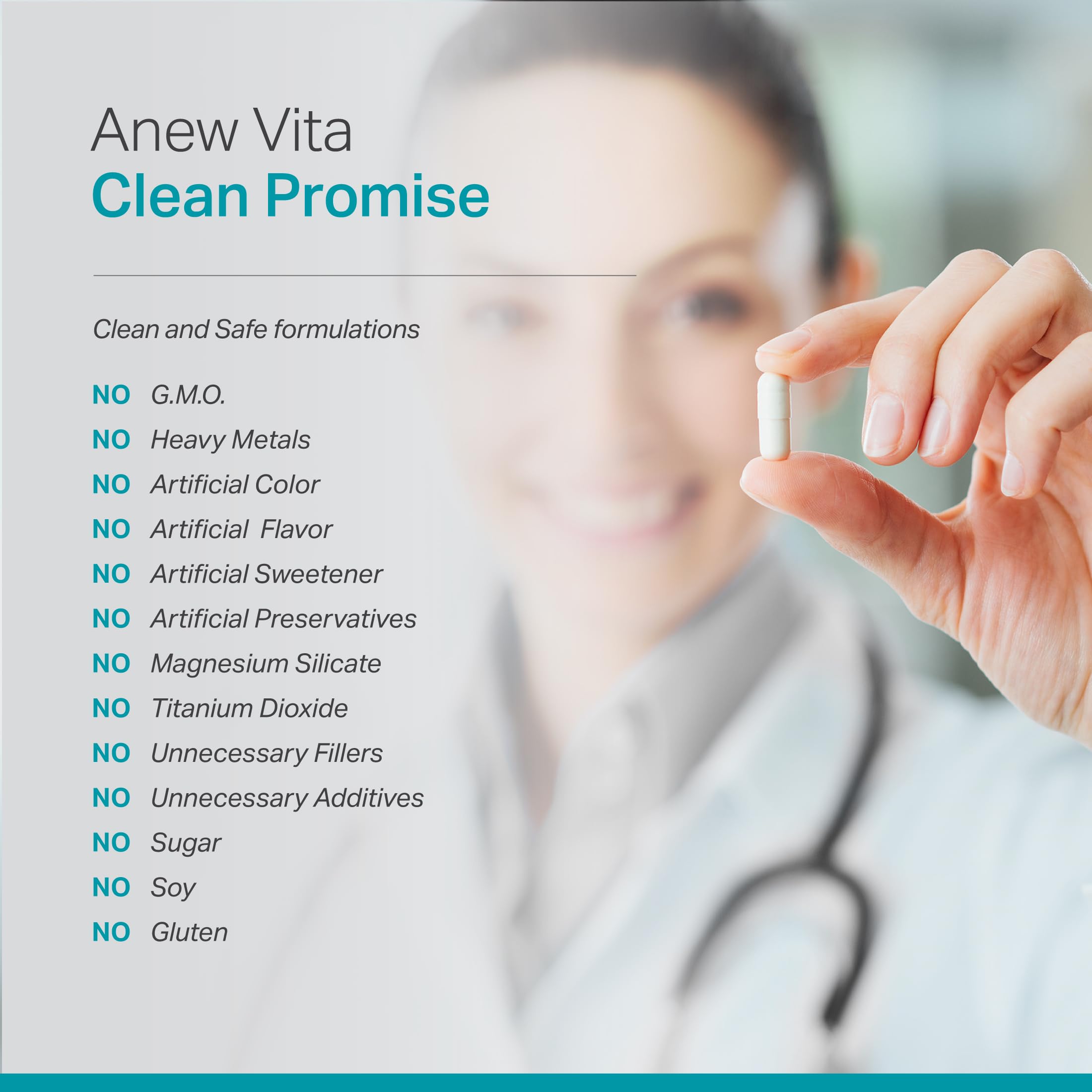 Anew Vita Women and Men Digestive Health softgel in use
