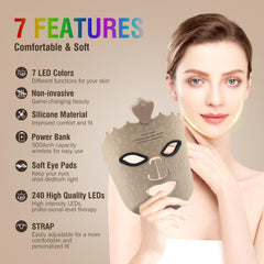 ANGAUSS eye protection inserts block light for comfortable sessions