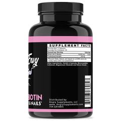 Hair Envy nails and skin focus demonstrates multi-benefit health support.