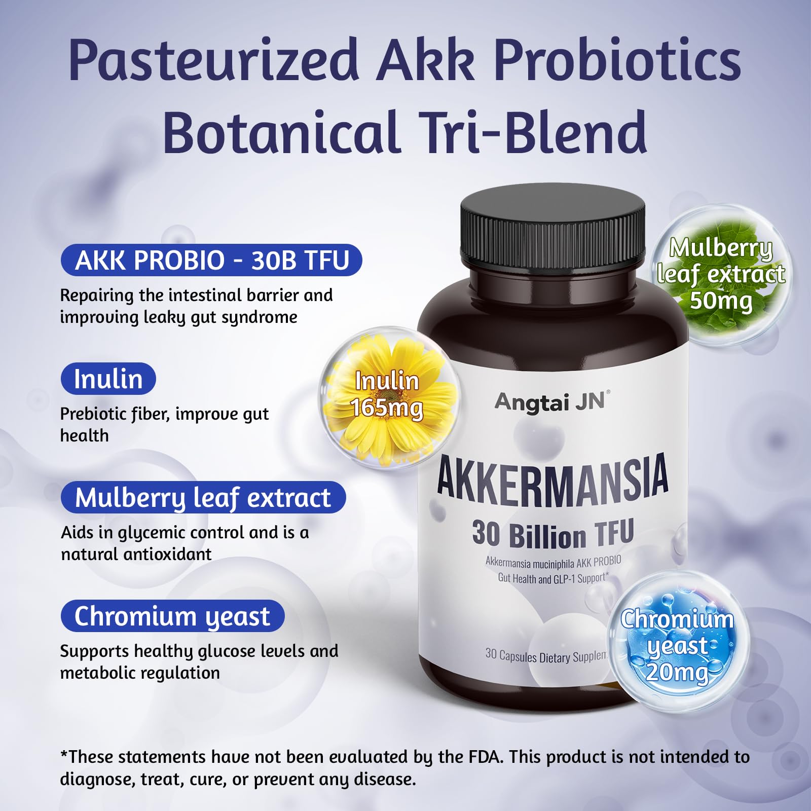 Angtai JN probiotic capsules ready to swallow for easy daily support