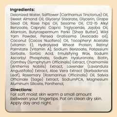 Close-up of Aniise Wild Yam cream addressing dark spots on skin