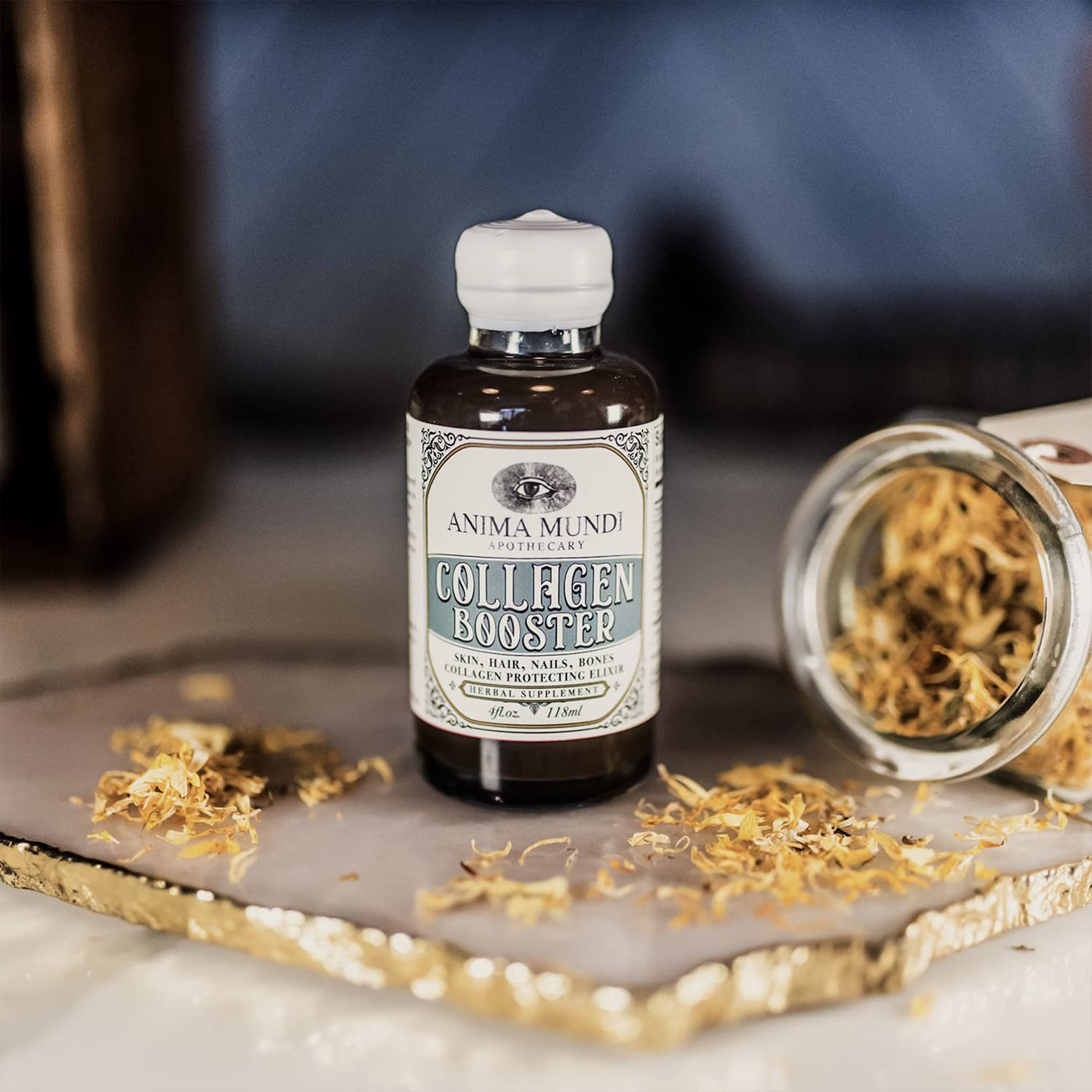 Anima Mundi Apothecary front-facing bottle emphasizes natural, plant-based formula.