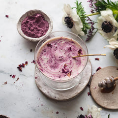 Anima Mundi Mucuna powder coffee mix to enrich morning ritual.