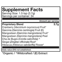 Anima Mundi Belly Love Powder pour into a glass for a pre-meal ritual.