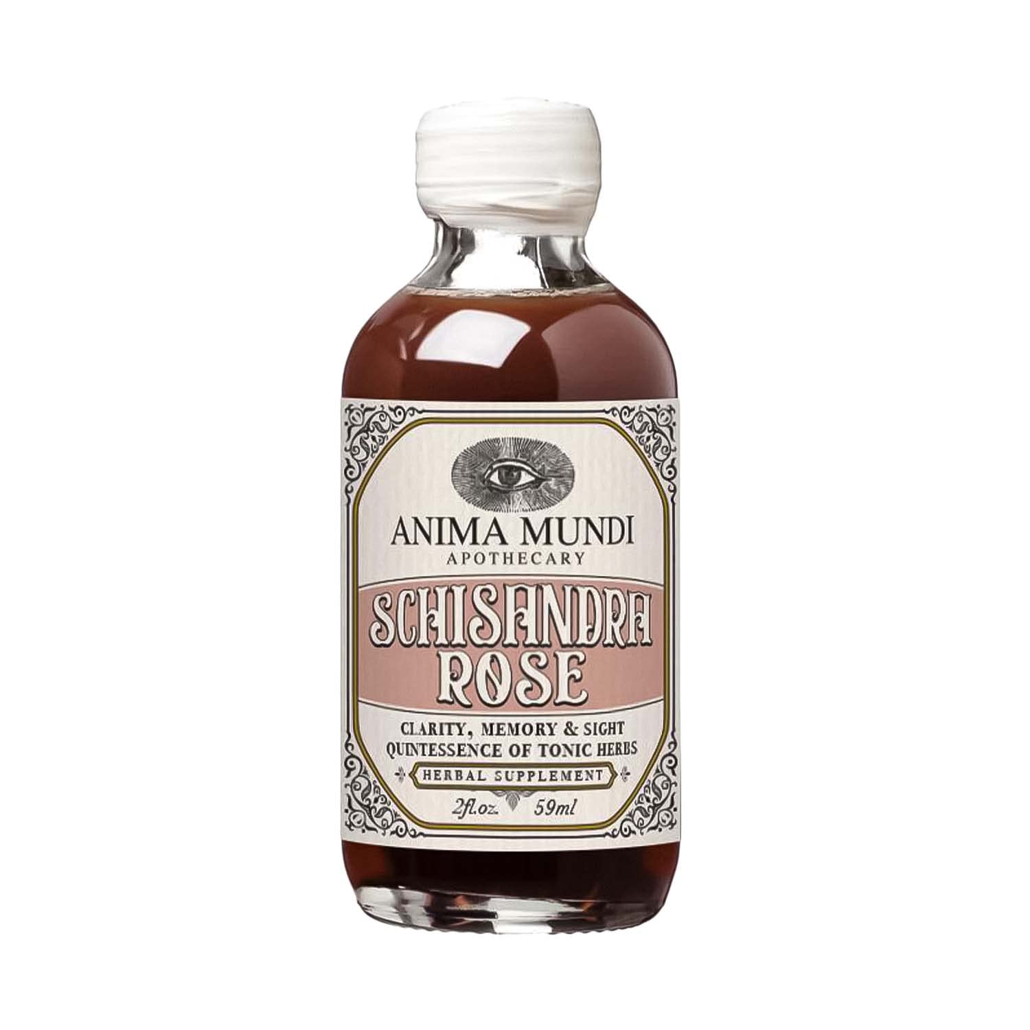 Anima Mundi Schisandra Rose Elixir bottle ready for daily beauty and detox
