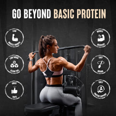 Animal 100% Whey Strawberry pack front highlights premium protein powder in a tub.