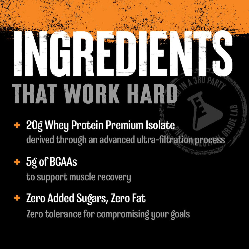 Animal Clear Whey Isolate lab-tested seal, trusted quality.