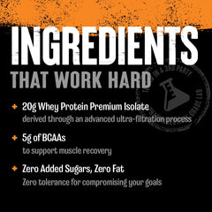 Animal Clear Whey Isolate lab-tested seal, trusted quality.
