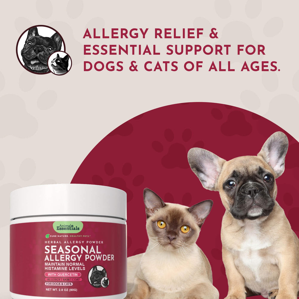 Animal Essentials Eyebright herbal ingredient soothing skin comfort and irritation relief.