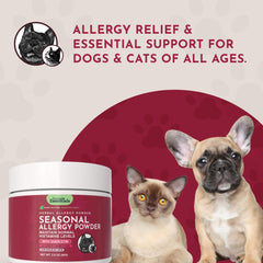 Animal Essentials Eyebright herbal ingredient soothing skin comfort and irritation relief.