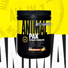 Animal Pak Spectra blend label highlights a natural fruit-and-vegetable complex for absorption