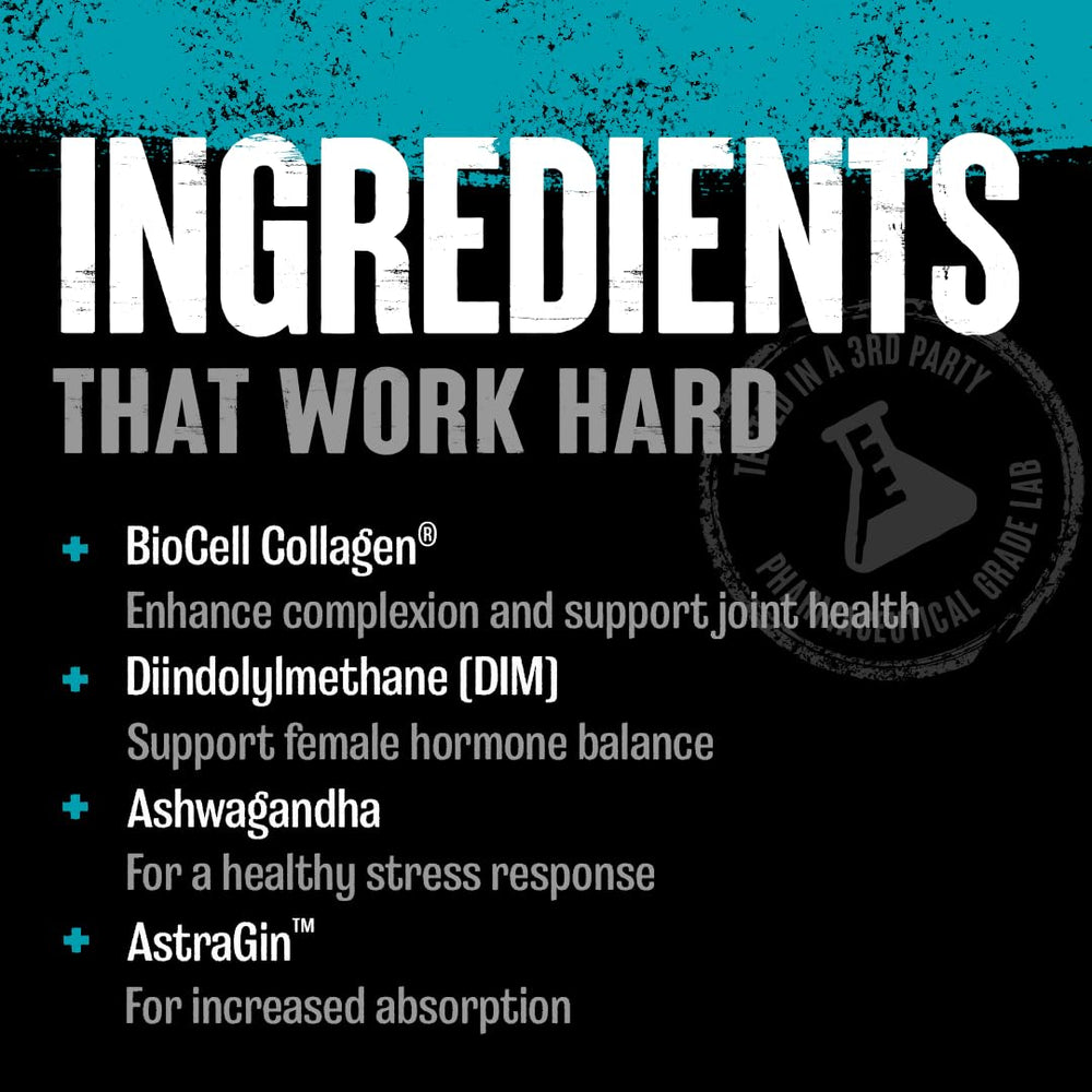 Animal Power Balance Alpha F Biocell collagen detail with hyaluronic acid.